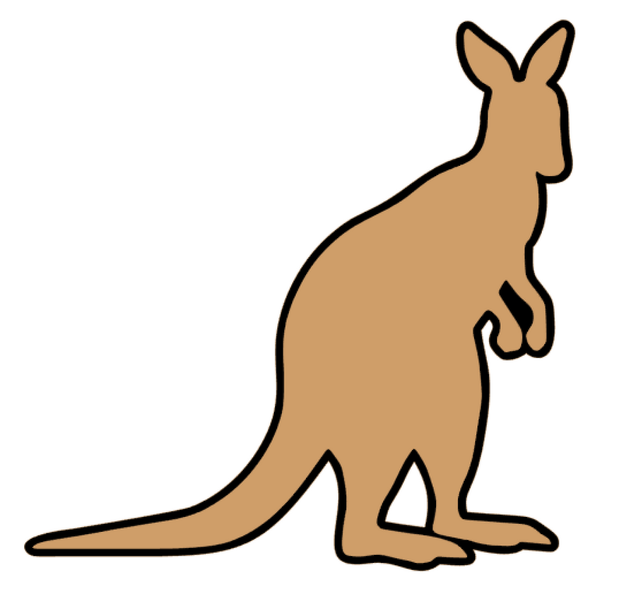 Kangaroo Acrylic Blank