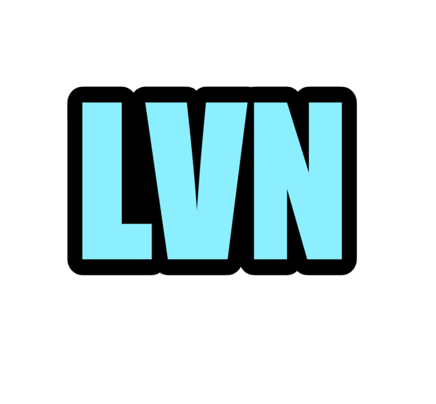 LVN Badge Reel Acrylic Blank