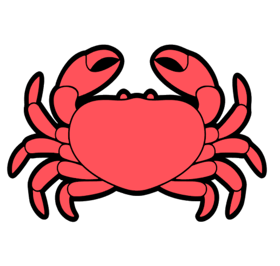 Crab Acrylic Blank