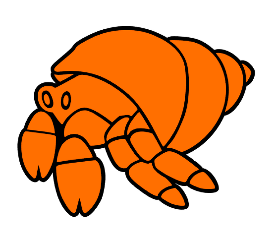 Hermit Crab Acrylic Blank