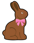Chocolate Bunny Acrylic Blank