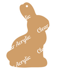 Chocolate Bunny Acrylic Blank