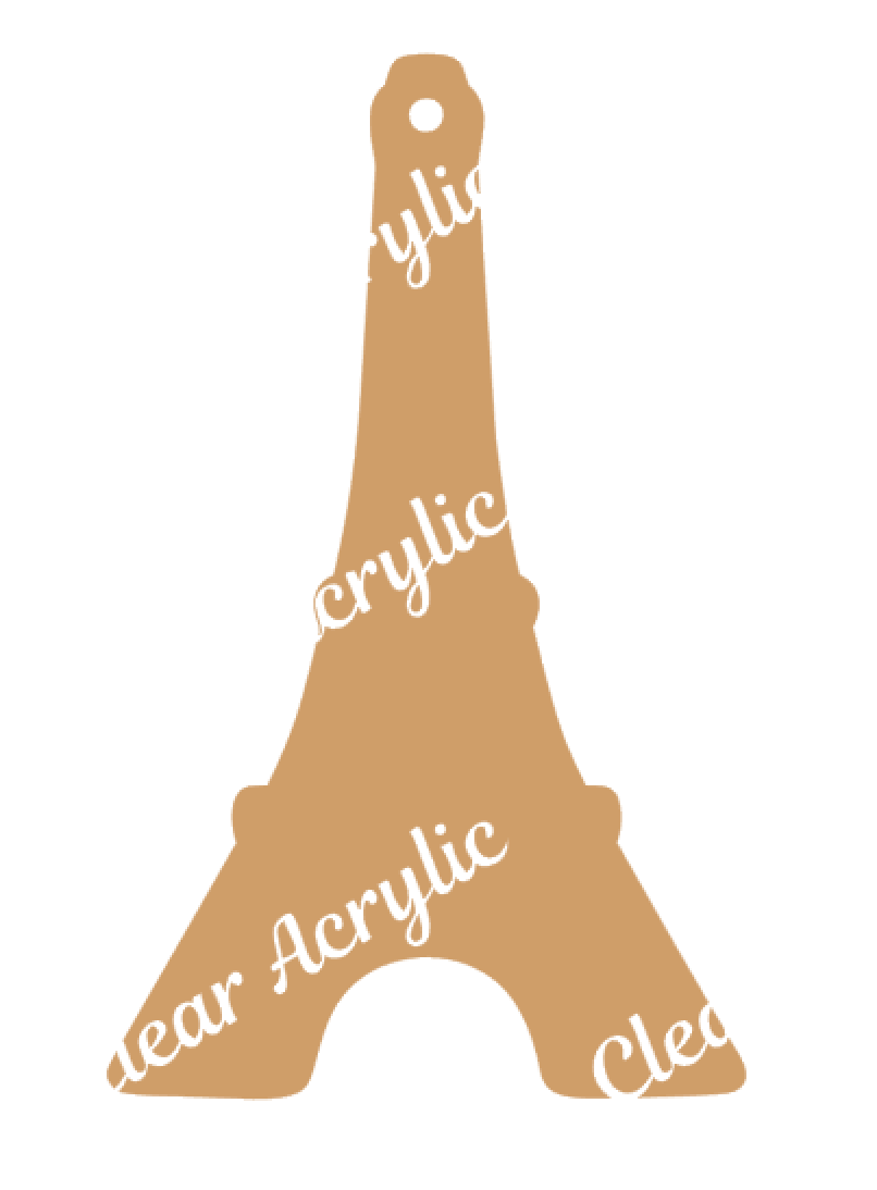 Eiffel Tower Acrylic Blank