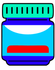 Medicine Jar Acrylic Blank
