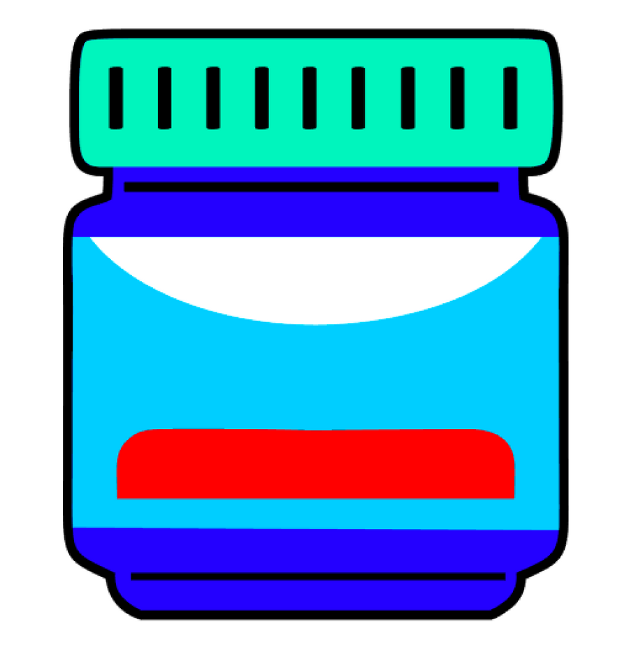 Medicine Jar Acrylic Blank