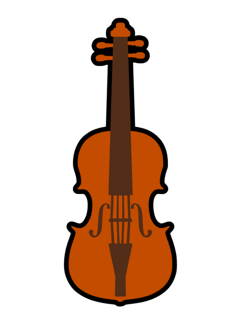 Violin Acrylic Blank