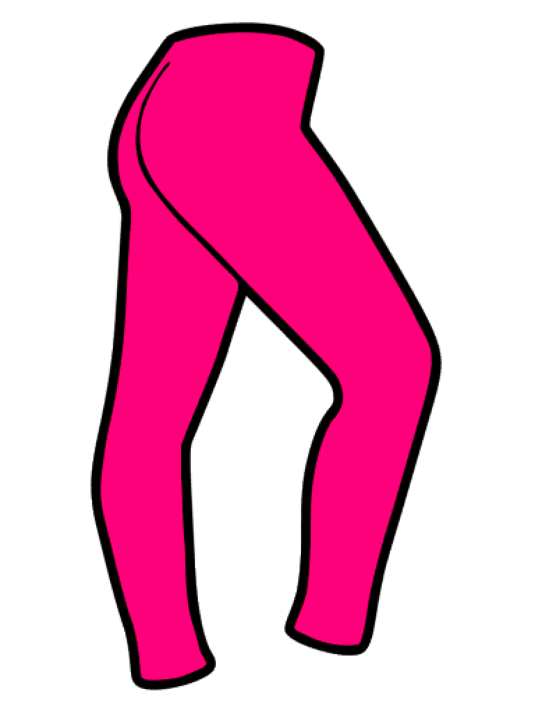 Leggings Acrylic Blank