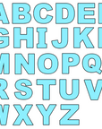 3" Letter Acrylic Blank - Arial Font