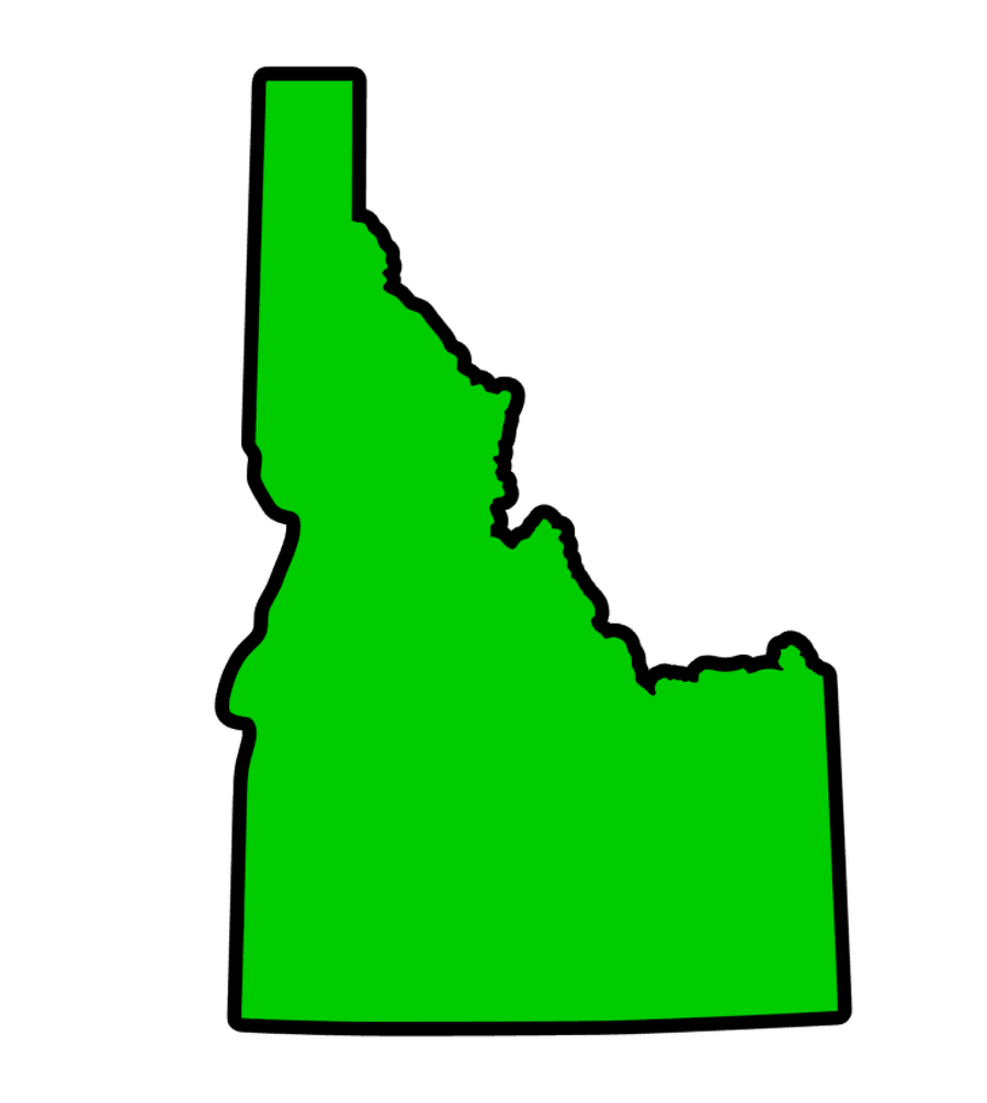 Idaho State Acrylic Blank