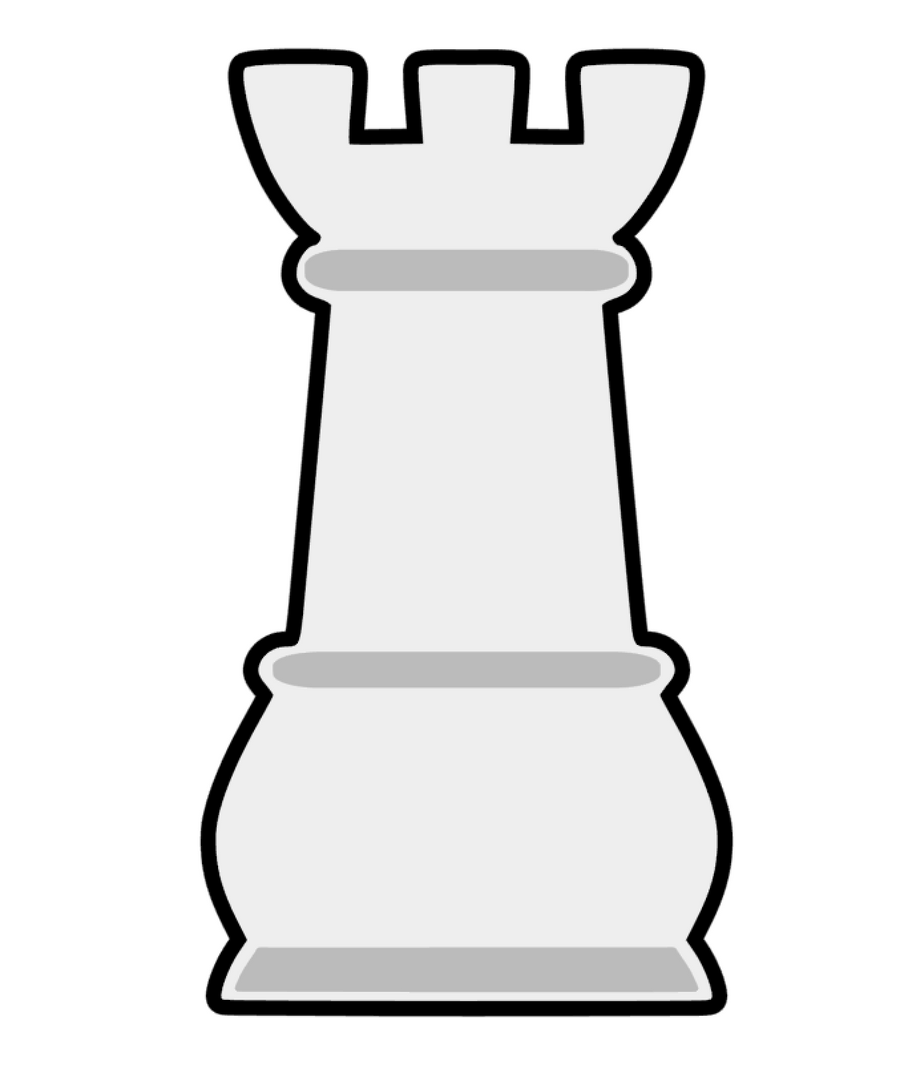 Chess Rook Acrylic Blank