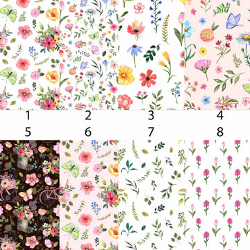 Spring Floral Vinyl