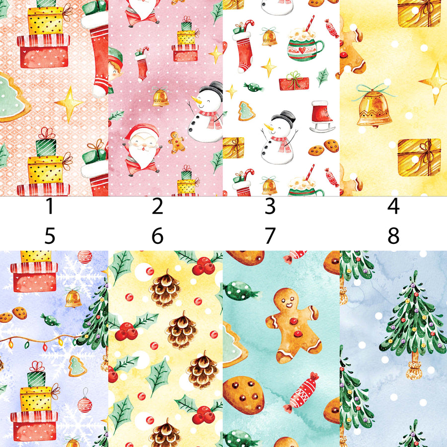Watercolor Christmas Vinyl