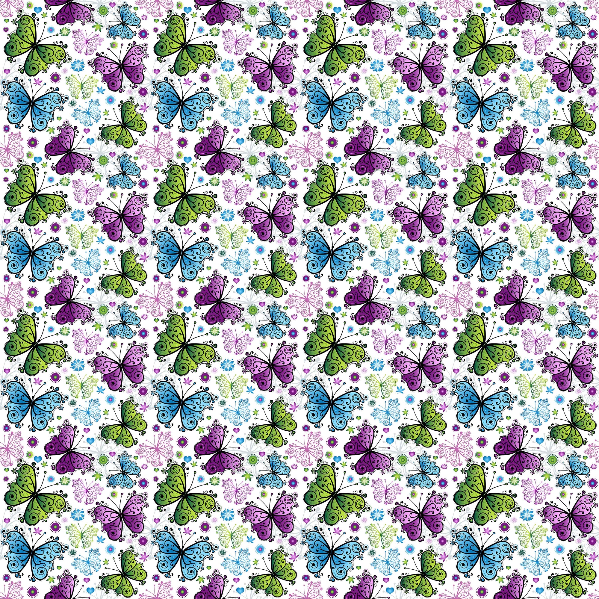 Whimsy Butterflies Vinyl