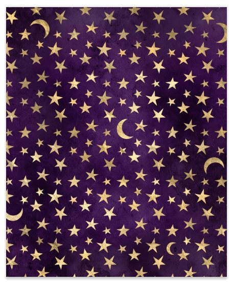 Stars & Moons 2 Faux Leather