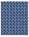 Blue Gothic 7 Faux Leather