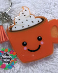 Cute Cappuccino Cup Acrylic Blank