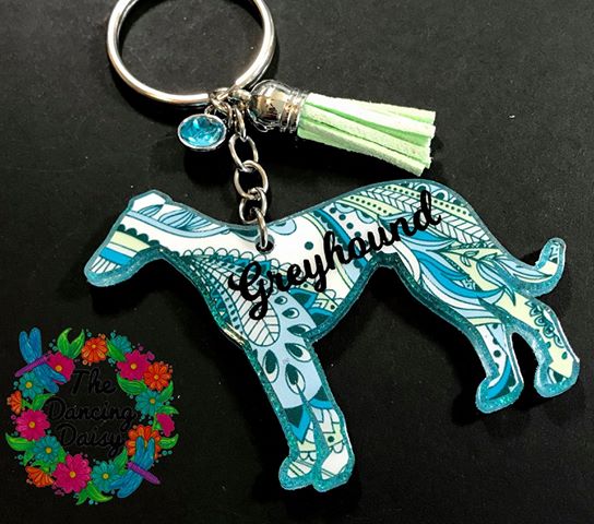 Greyhound Key chain