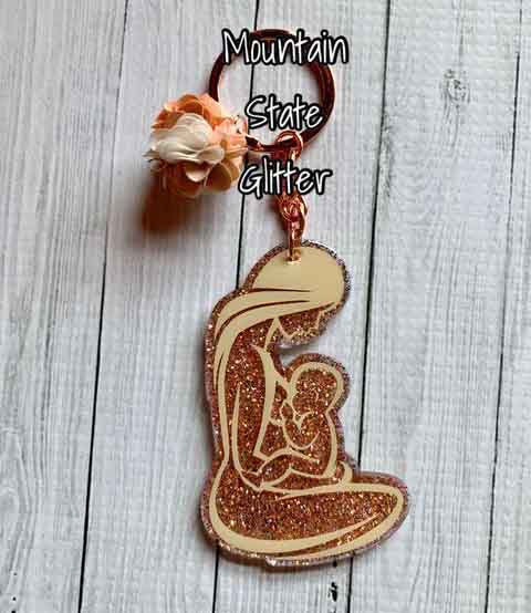 Breastfeeding Mother Acrylic Blank