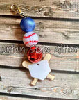 Baseball Home Plate Bats Acrylic Blank