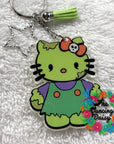 Zombie Kitty Acrylic Blank