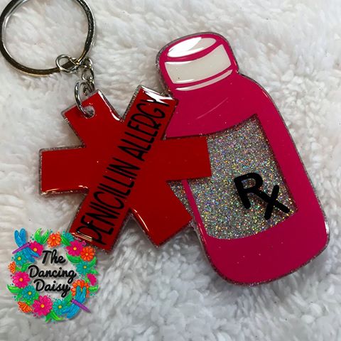 Penicillin Allergy Acrylic Blank