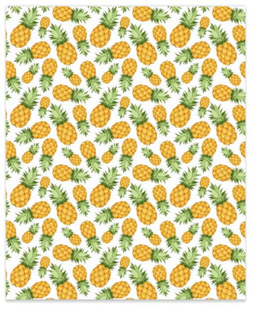 Pineapples Faux Leather