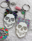 Skull Bandana Acrylic Blank