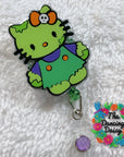 Zombie Kitty Acrylic Blank